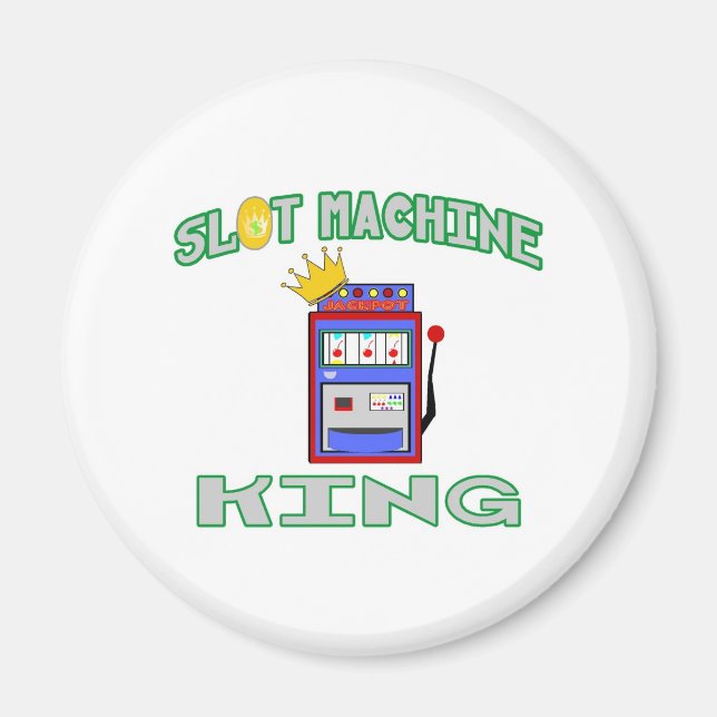 Imán Slot Machine King (Frente)