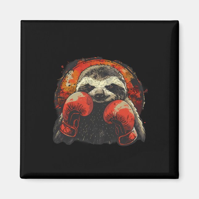 Imán Slots De Boxeo Con Guantes De Boxeo Kickboxing Gra (Frente)