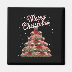 Imán Slots Tree Slots Tree Sloth Christmas Tree Tank To