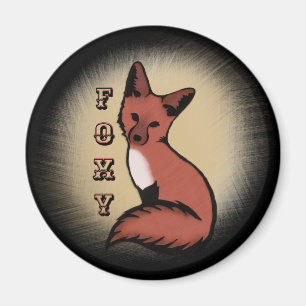 Imán Sly Red Foxy Fox