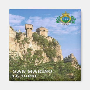 Imán SM - San Marino - Las Dos Torres