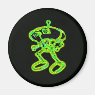 Imán ¡Smacky raro! ¡Robot MagNEAT-O!
