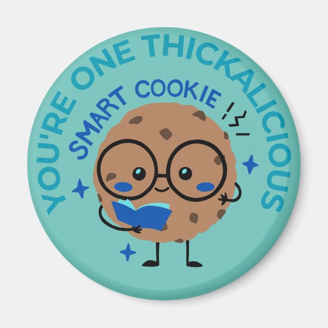 Imán Smart Cookie Magnet (Frente)