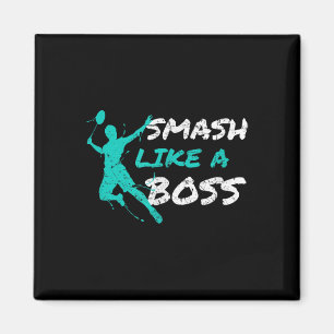 Imán Smash Como Un Jefe Badminton Speedminton Crossmint