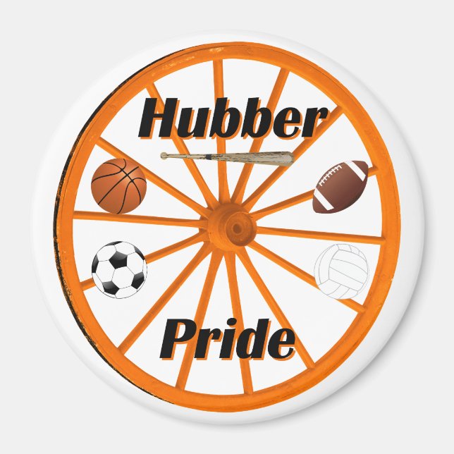 Imán Smethport Hubbers Sports Supporter Magnet (Frente)