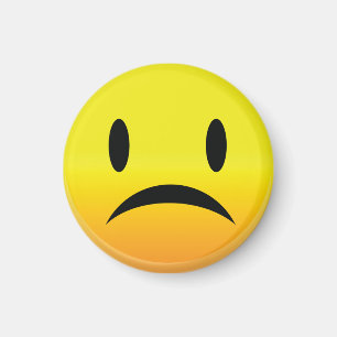Imán Smilie Face Sad
