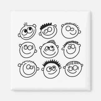 Imán Smilie Faces