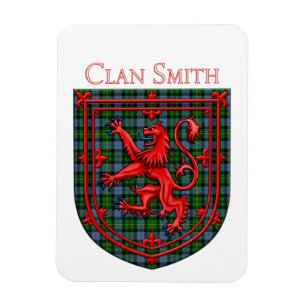 Imán Smith Tartan Scottish Plaid Lion Rampant