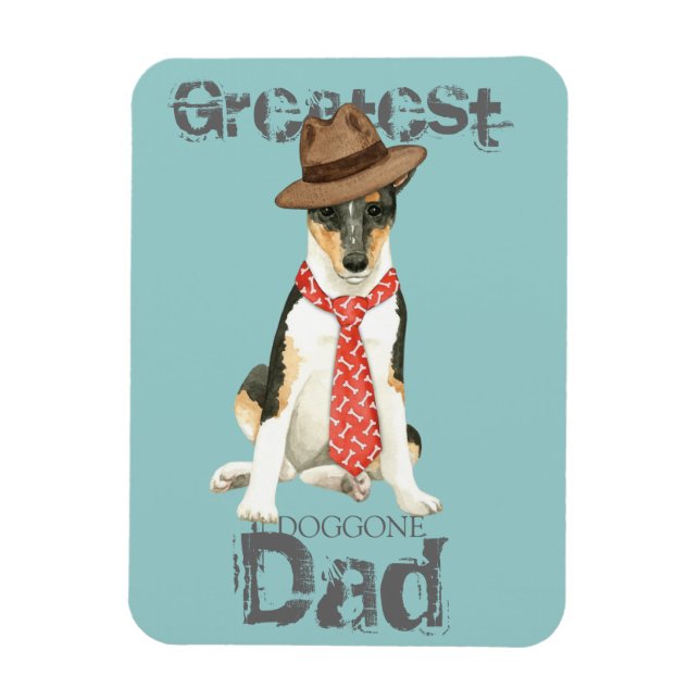 Imán Smooth Collie Dad (Vertical)