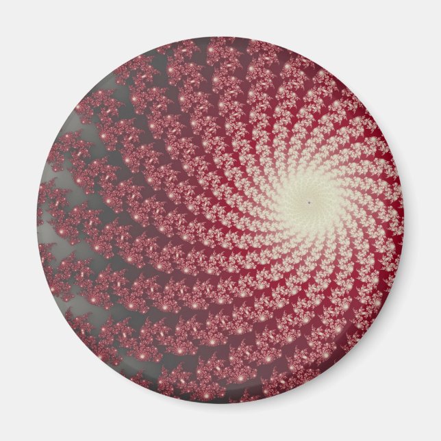 Imán Smooth Red Whirlpool2 Magnet (Frente)