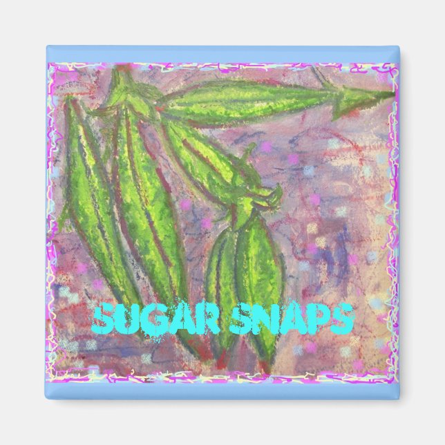 Imán Snacks de azúcar (Frente)