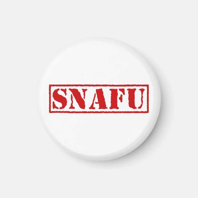IMÁN SNAFU (Frente)