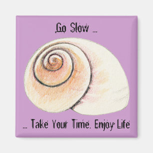 Imán Snail Go Slow Magnet