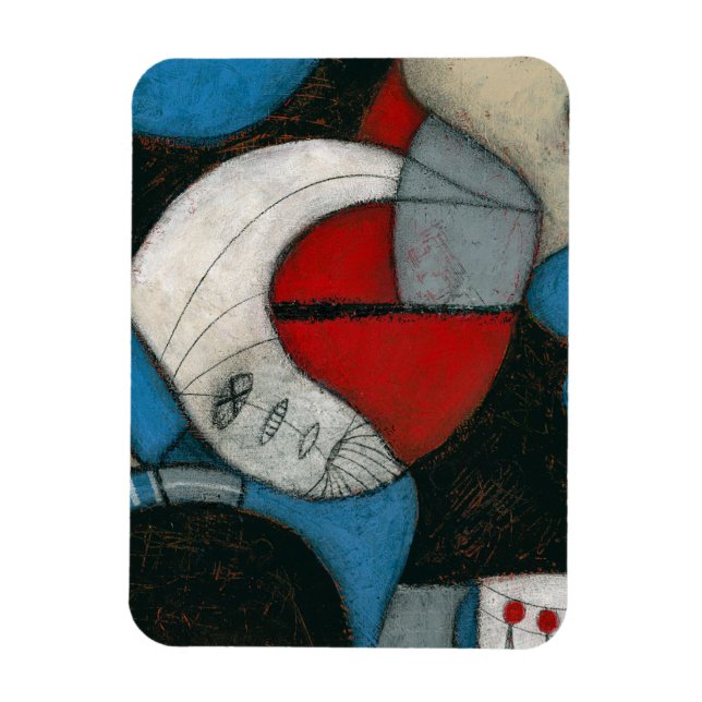 Imán Snare Drum Refrigerator Magnet (Vertical)