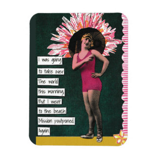 Imán Snarky Vacation Magnet Beach Day