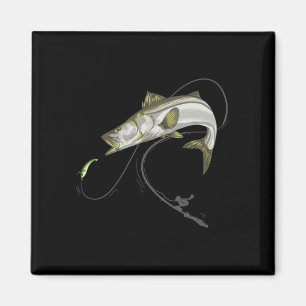 Imán Snook robalo sargento pez linesider seifffish