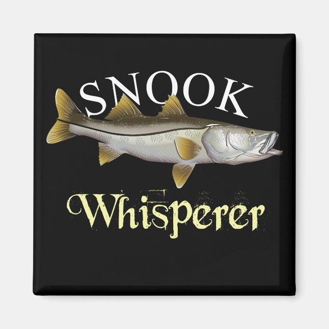Imán Snook Whisperer Dark (Frente)
