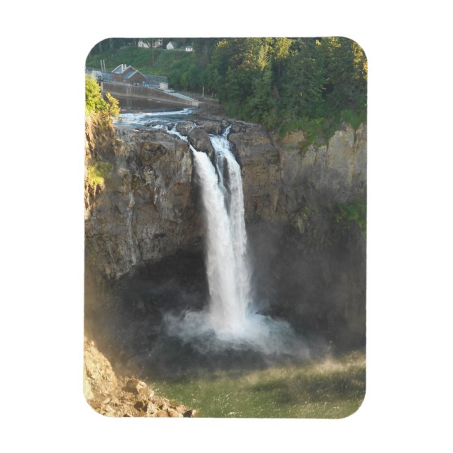 Imán Snoqualmie Falls Photo Magnet (Vertical)