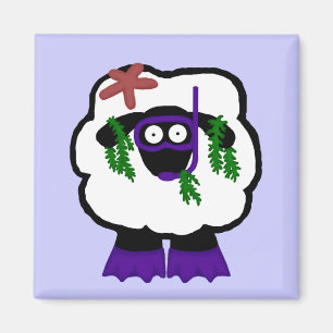 Imán Snorkel Sheep Magnet