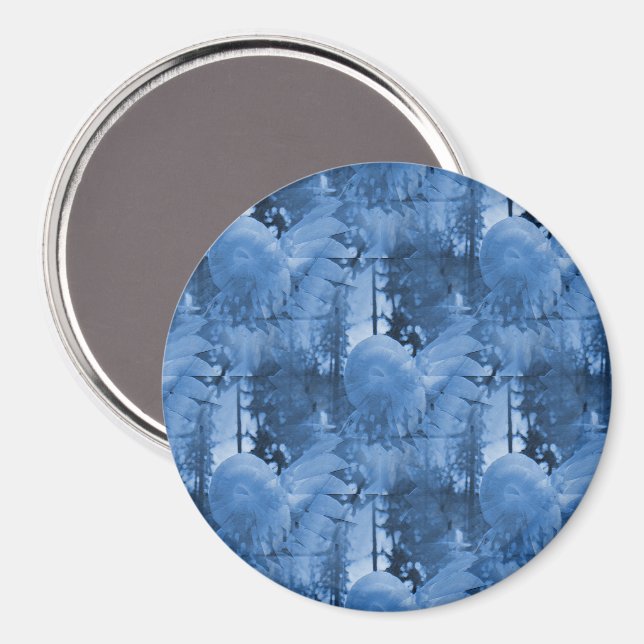 Imán Snow flowers..... (Anverso/Reverso)