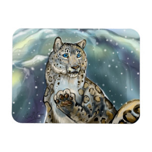 Imán Snow Leopard~