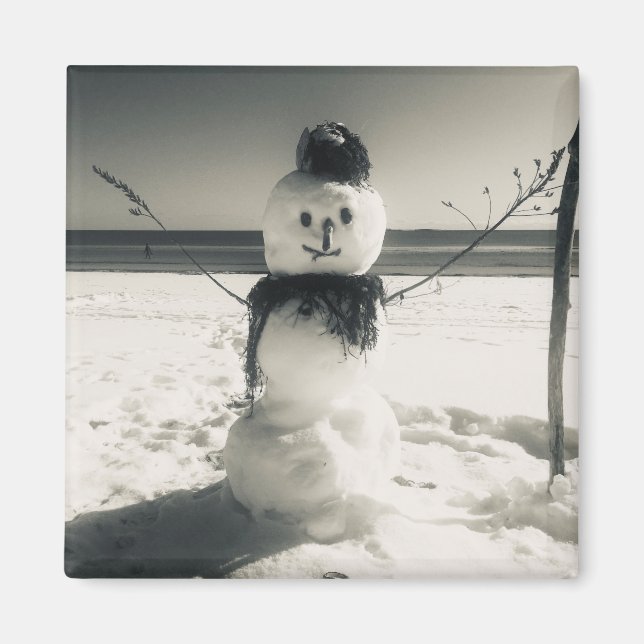 Imán snowboard (Frente)