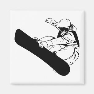 Imán Snowboard 3