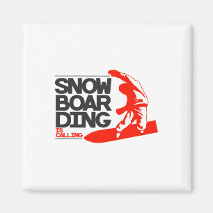 Imán Snowboard llama regalo de Snowboard Snowboard