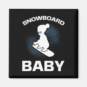 Imán Snowboard Snowboard Ba