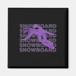 Imán Snowboard Snowboard Snowboard 2