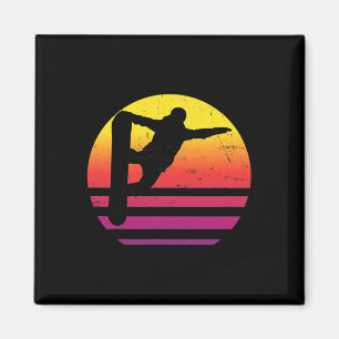 Imán Snowboard Snowboarder Hombres deportes de invierno
