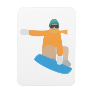 Imán Snowboarder