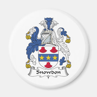 Imán Snowdon Family Crest