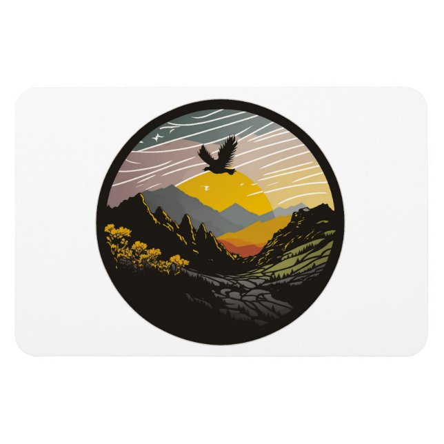 Imán Snowdonia (Horizontal)