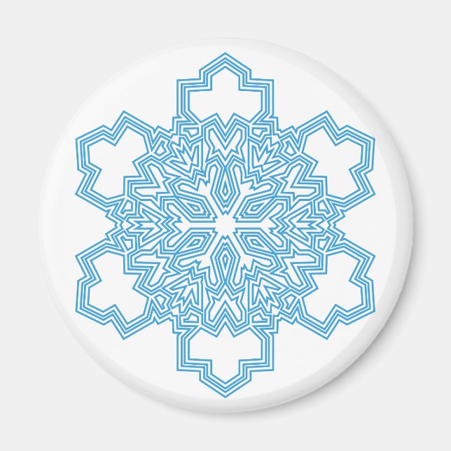Imán Snowflake (Frente)