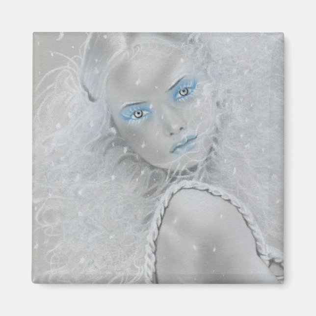 Imán Snowflake Fairy Magnet (Frente)