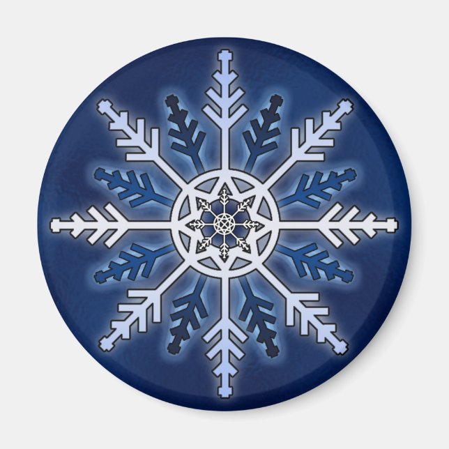 Imán Snowflake Magnet (Frente)
