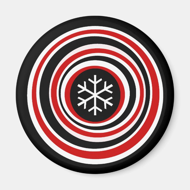 Imán Snowflake Magnet (Frente)