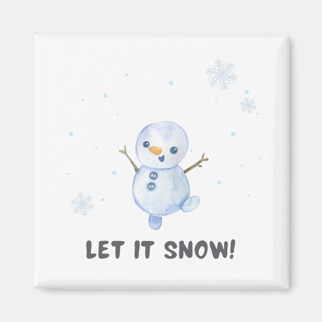 Imán Snowman (Frente)