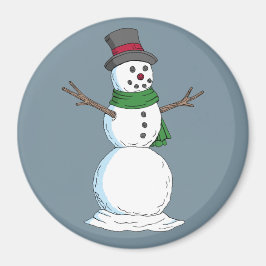 Imán Snowman