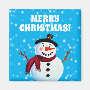 Imán Snowman