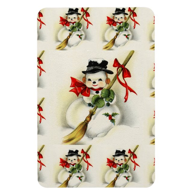 Imán Snowman 009 (Vertical)