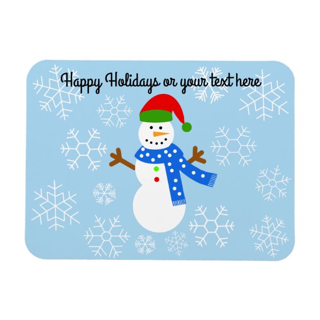 Imán Snowman #1 Magnet (Horizontal)