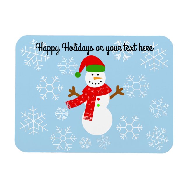 Imán Snowman #2 Magnet (Horizontal)