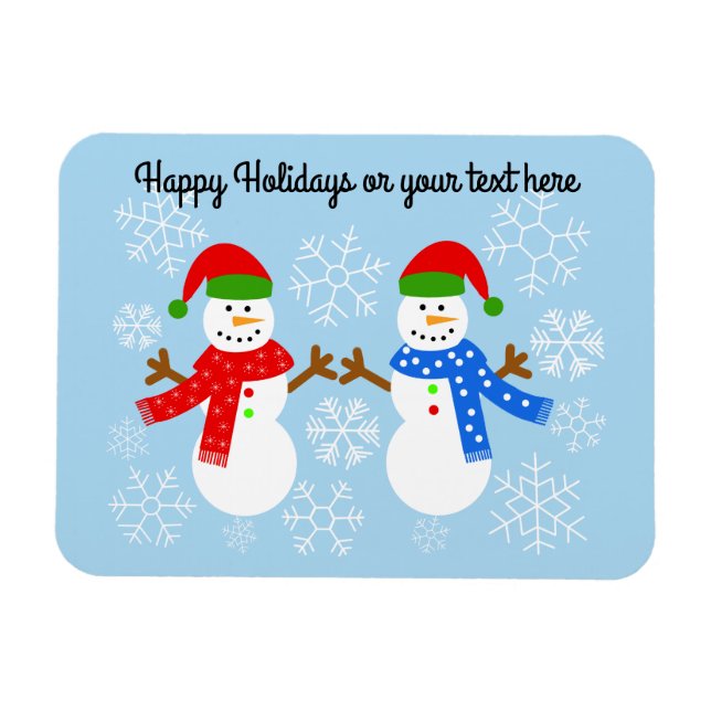 Imán Snowman #3 Magnet (Horizontal)