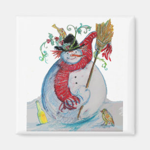 IMÁN SNOWMAN BEUNKED