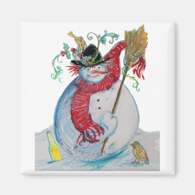 IMÁN SNOWMAN BEUNKED (Frente)