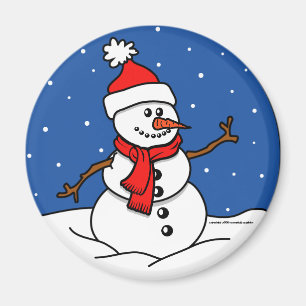 Imán Snowman Magnet