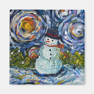 Imán Snowman Magnet