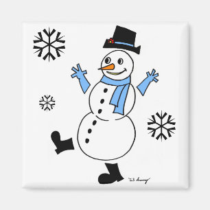 Imán Snowman Magnet